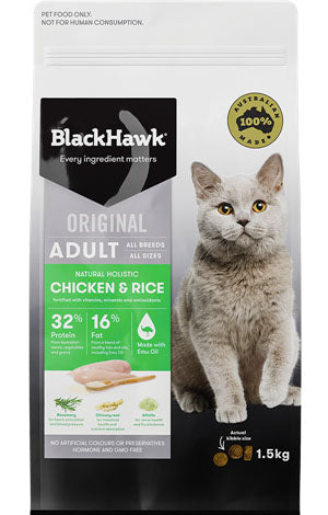 Blackhawk Cat Chicken & Rice 3kg