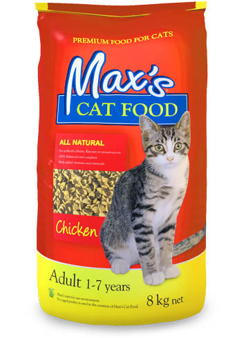 Max's Cat Food Chicken 8kg