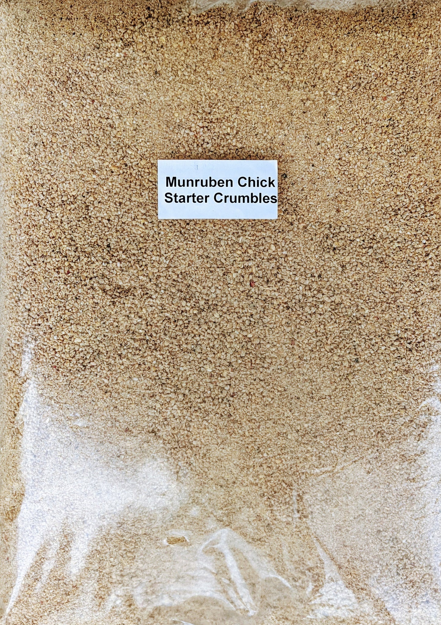 Munruben Chick Starter Crumbles 4kg at Buckhams General Produce
