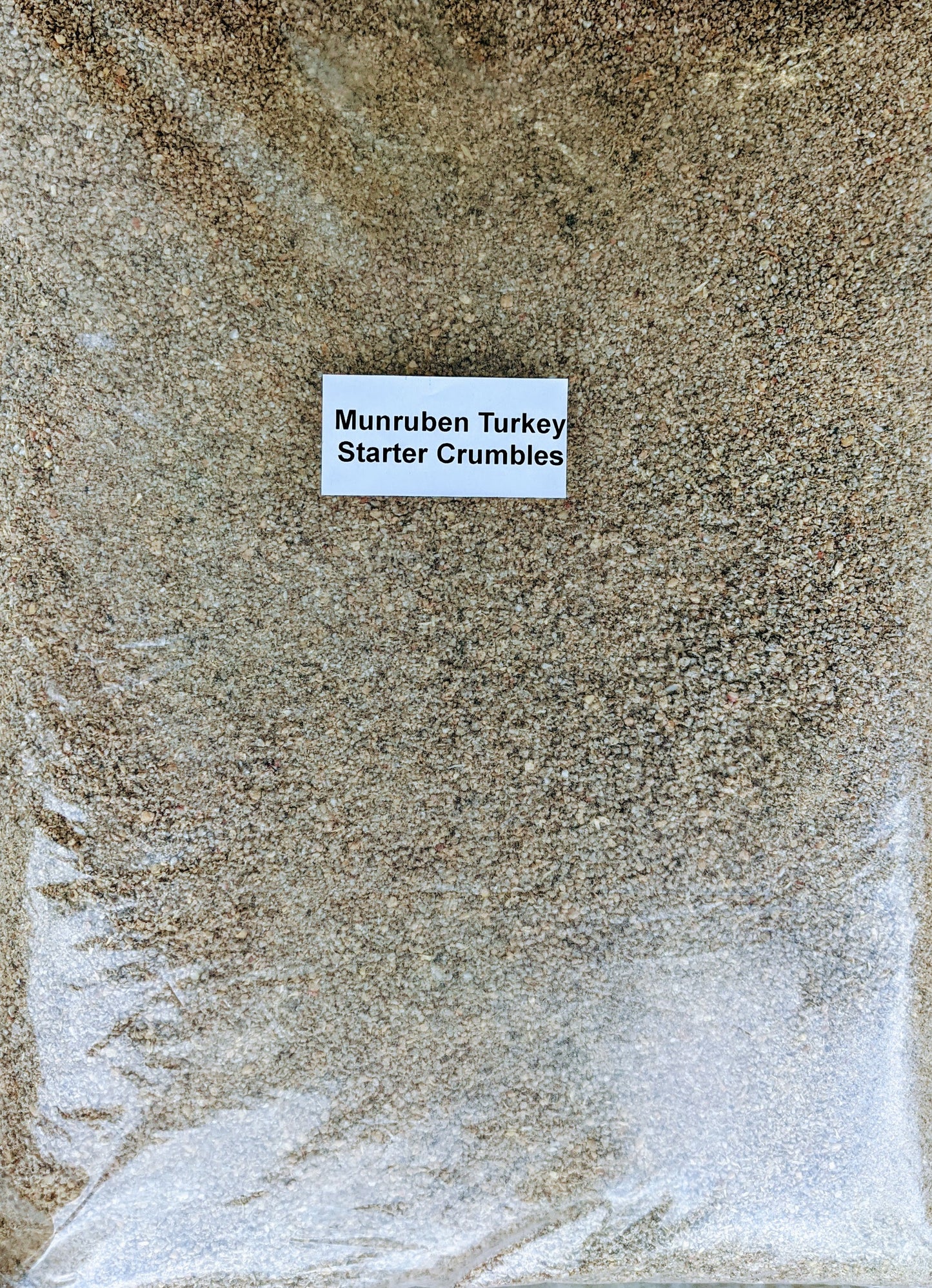 Munruben Turkey Starter Crumbles 4kg at Buckhams General Produce