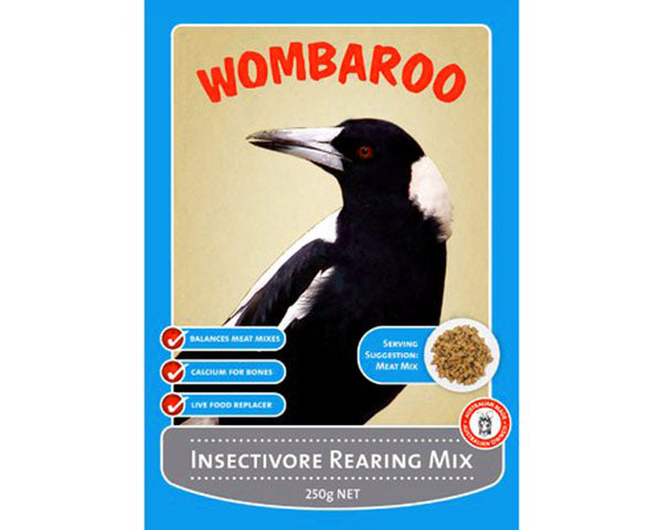 Wombaroo Insectivore Rearing Mix 250gm