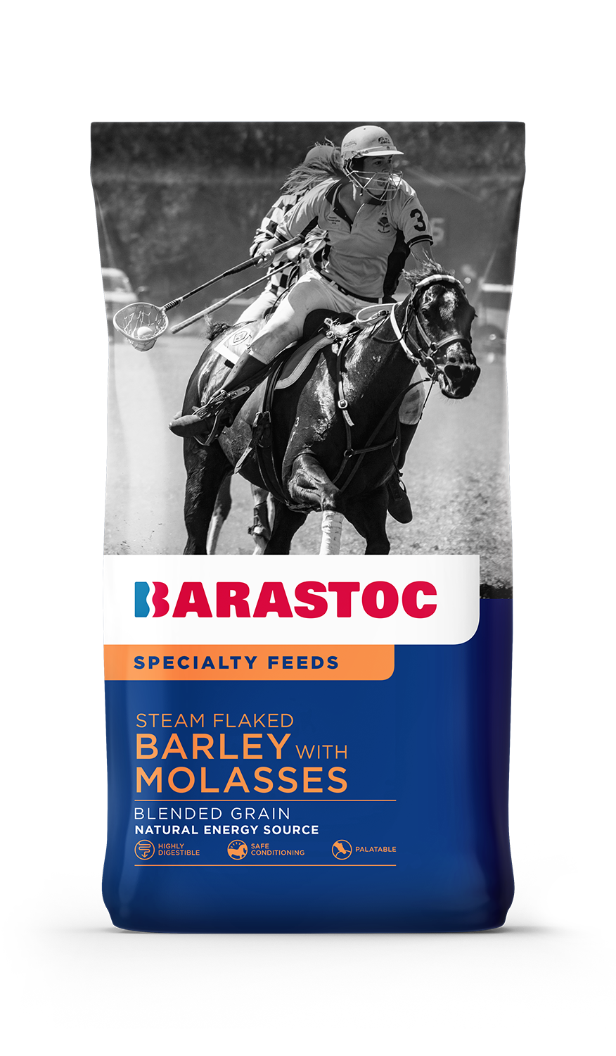 Barastoc Steam Flaked Barley with Molasses 20kg