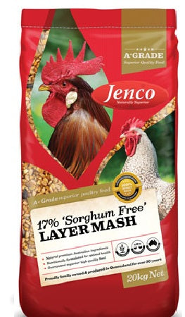 Jenco 17% Sorghum Free Layer Mash 20kg