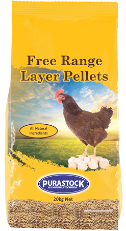 Purastock Free Range Layer Pellets 20kg