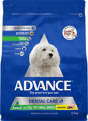 Advance Adult Toy Small Breed Dental Care 2.5kg