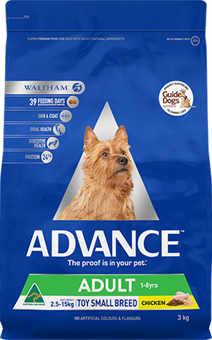 Adavnce Adult Toy Small Breed 3kg at Buckhams General Produce