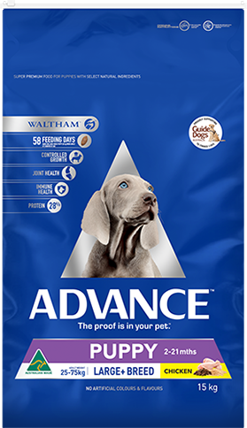 Advance Puppy Large+ Breed 15kg at Buckhams General Produce