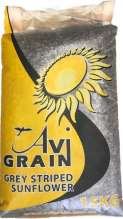 Avigrain Grey Striped Sunflower Seed 15kg