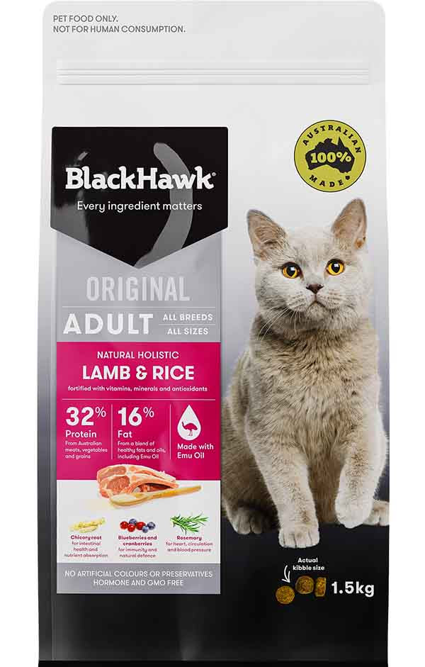 Blackhawk Cat Lamb & Rice 3kg