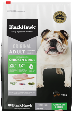 Blackhawk Adult Chicken and Rice 20kg at Buckhams General Produce