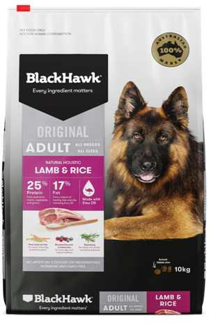Blackhawk Adult Lamb and Rice 10kg at Buckhams General Produce