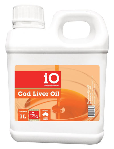 iO Cod Liver Oil 1L