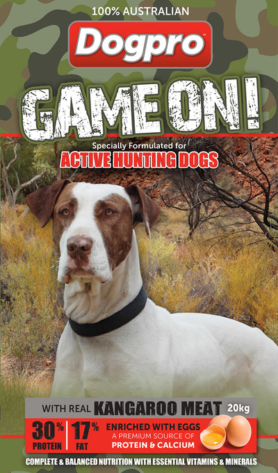 Dogpro Game On! Active Hunting Dogs 20kg