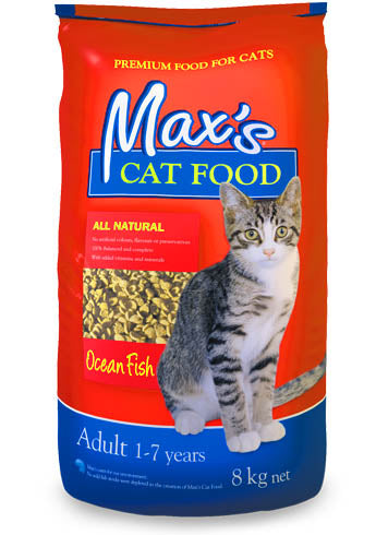 Max's Cat Food Ocean Fish 8kg
