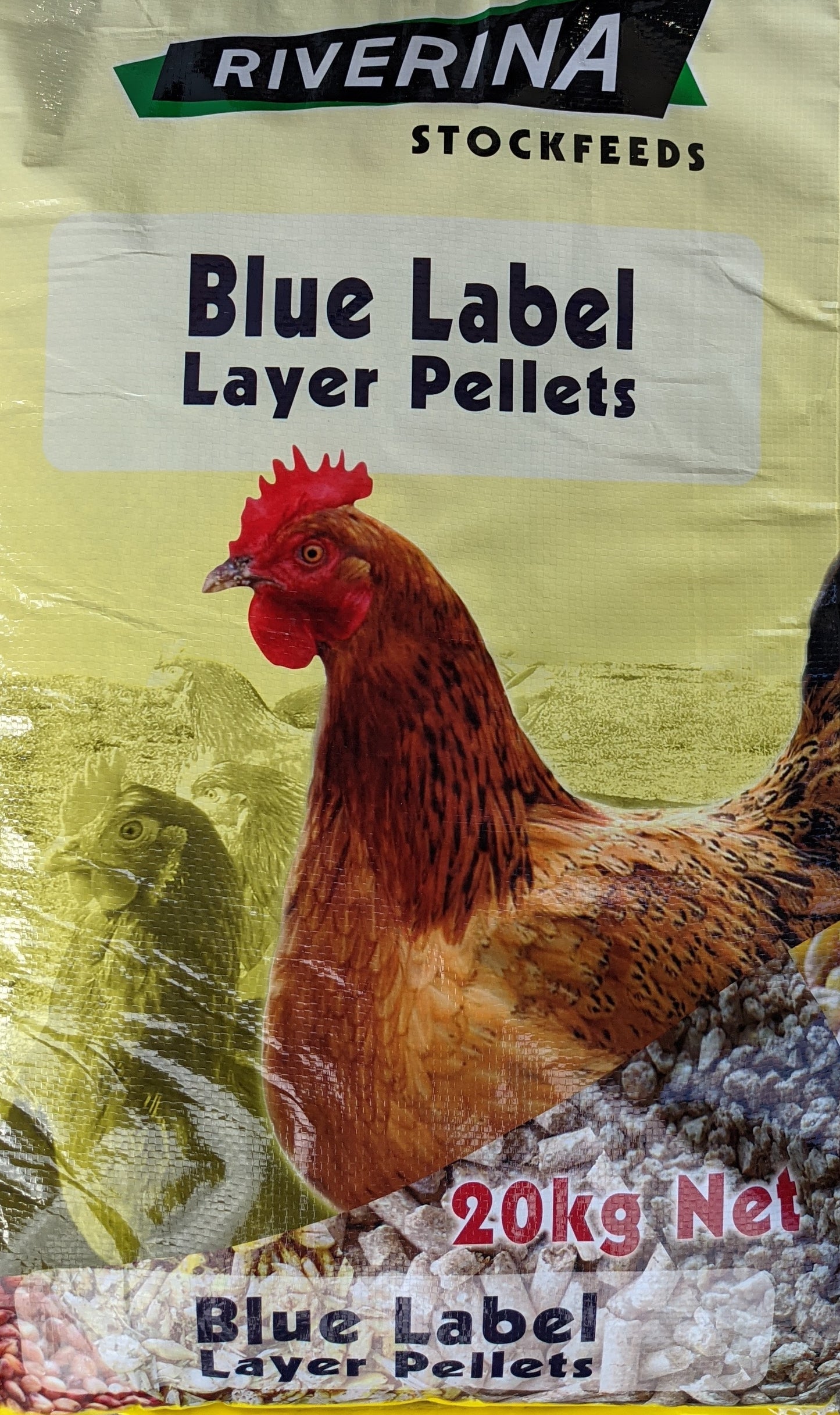 Riverina Blue Label Layer Pellets at Buckhams General Produce