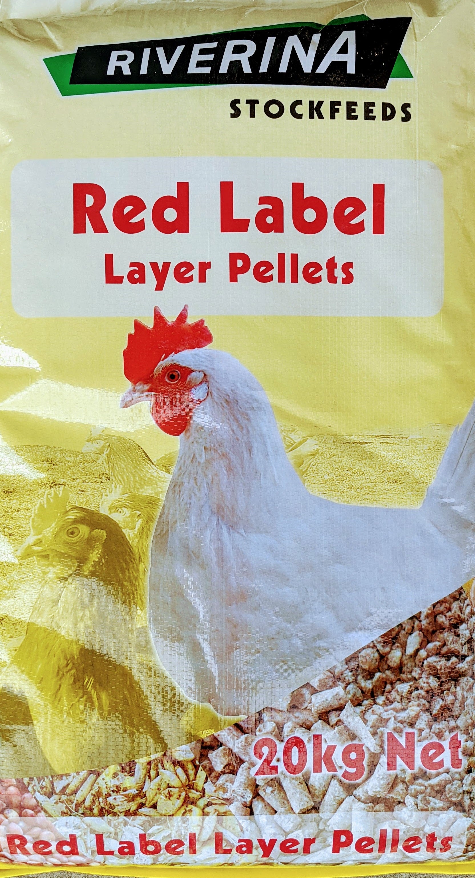 Riverina Red Label Layer Pellets at Buckhams General Produce