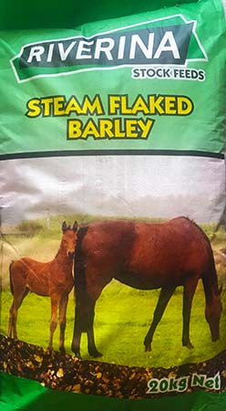 Riverina Steam Flaked Barley (Molasses) 20kg